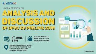 Analysis and Discussion of UPSC GS Prelims 2019