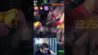 The Fastest Hyperion Vs Nick Fury Takedown In Battlegrounds! #shorts #mcoc #battlegrounds