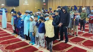 Kids are learning how to Pray in our Weekend School - Masjid Adam