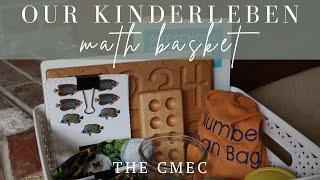 Inside Our Charlotte Mason Kinderleben Math Basket | The CMEC