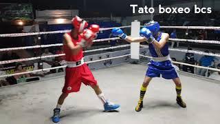 Jaziel Amador BCS Vs José Russell BCN buena pelea Tato boxeo bcs