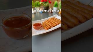 Trending recipe of crunchy Potato Finger #shorts #crunchy #potato #snacks #crispy