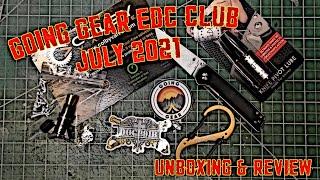 Going Gear EDC Club July 2021 - Unboxing & Review
