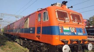 WAG 11 converted from old locomotive, gets a new paint at workshop.