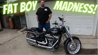 Harley Davidson and a Fat Boy 2021