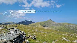 Sgurr Mor , The four eastern Fannaichs