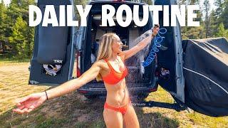 Effective Van Life DAILY ROUTINE | How to Live in a Van Full Time