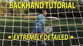 How to Throw a Backhand - Ultimate Frisbee Tutorial