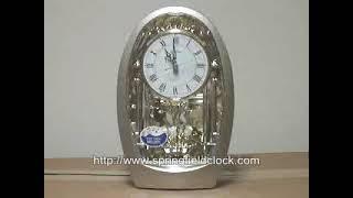 "Tulip" Rhythm Contemporary Motion Clock 4RH742WR08