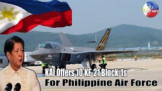 KAI Offers 10 KF-21 Block-1s for Philippine Air Force