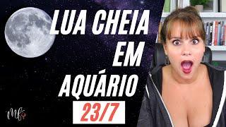 LUA CHEIA EM AQUÁRIO