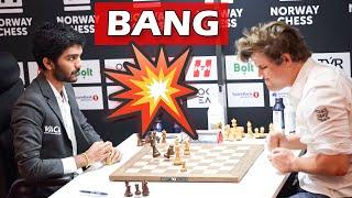 Out with a BANG  | Gukesh vs Carlsen | Norway Chess 2025