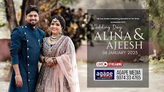 Ajeesh & Alina Wedding 06.01.2024