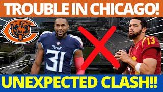  HARD WORDS AT BEARS TRAINING! CALEB W IS NOT READY! chicago bears news today