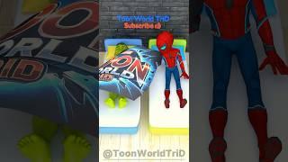 ️ Who Will Win the Ultimate Blanket Battle? Hulk vs. Spider-Man!  #gta
