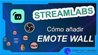  Cómo utilizar Emote Wall de Streamlabs en OBS Studio