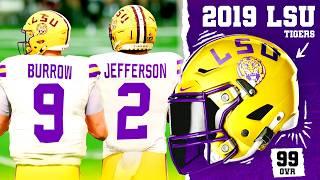 2019 LSU, But It's College Football 25!