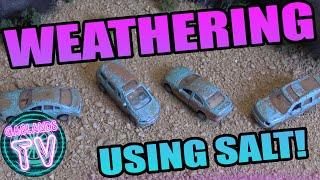 How to Weather Model Cars Using Salt Method - Gaslands TV