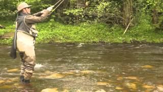 Fly fishing tactics in tough river conditions