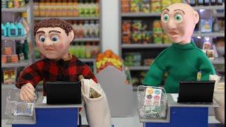 SELF SERVICE, a stop motion animation (contains adult humour)