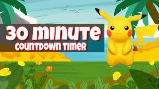 30 minute countdown timer | pikachu