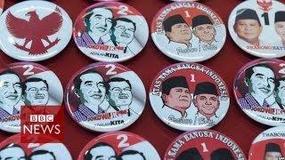In 60 seconds: Indonesia presidential candidates - BBC News