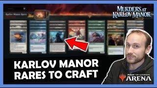 34 Rare Karlov Manor Cards Worth Crafting In Standard | MTG Arena Value Crafting Guide