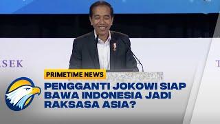 Presiden Jokowi Tebak-Tebakan Capres 2024 di Singapura