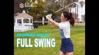 BEGINNER SERIES 006: Full Swing | Golf with Aimee