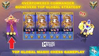 OVERPOWERED TOP GLOBAL GUINEVERE BUILD - BEST SYNERGY COMBO - MAGIC CHESS GO GO