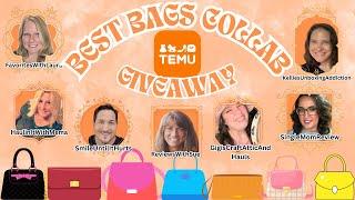 @temu has the Best Bags Collaboration & Giveaway #temu #temufinds #temuhaul #handbags #purse
