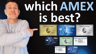 BEST American Express Credit Cards 2024 - Reviews & Rankings  Amex Gold + Platinum + Blue Cash +...