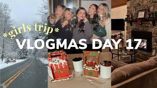 VLOGMAS DAY 17: Girls trip to the Poconos!! PART 1 *VERY CHAOTIC*