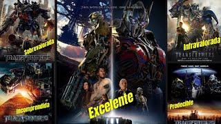 ¿Cuál es la MEJOR Película de TRANSFORMERS? | BayVerso | Top Polémico