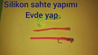 Evde Silikon Sahtenizi Kendiniz Yapın! / LRF Avları İçin Silikon Kurt Yapımı/how to make fake baits