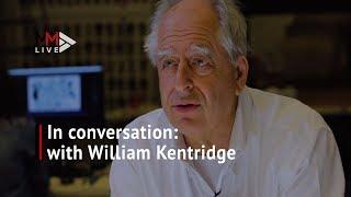 In discussion: with South African art legend William Kentridge