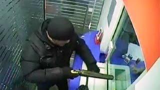 Ограбление банка в Иркутске, видео с камер (bank robbery)