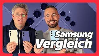 Aktuelle Samsung Modelle im Vergleich: Galaxy S24, S24 Plus, S24 FE & S23 FE