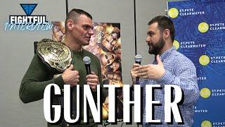 Would GUNTHER Vacate The IC Title If He Won World Title? Royal Rumble, His Finisher, Fatherhood