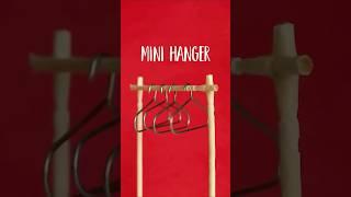 Mini hanger | DIY Miniature crafts | Home Decor Ideas | Handmade hanger | Shorts | @VENTUNOART