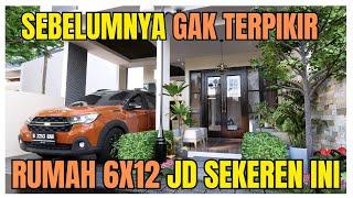 Rumah 6x12 mah bertebaran di youtube, Tp Cm yg 1 ini Yg bener2 beda & keren! #rumahminimalis #viral