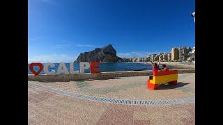 La Fossa Beach #calpe walking tour - April 2024