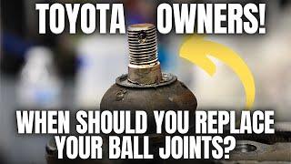 When Should You Replace Your Ball Joints on Your Toyota and Lexus?