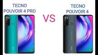 Tecno Pouvoir 4 Pro vs Tecno Pouvoir 4