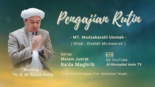 [LIVESTREAM] Majelis Ta'lim Mudzakaratil Ummah | TGH. M. Rasyid Ridha | Kamis, 6 Juni 2024