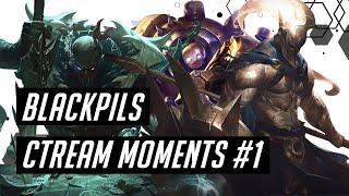 Blackpils gaming stream moments #1 League of legends | LoL