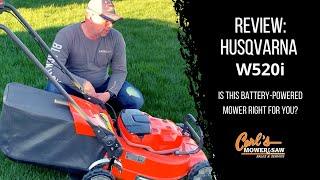 Customer Review- Husqvarna Battery-Powered W520i