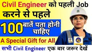 100 important point for civil engineer | civil engineer basic knowledge | civil engineer interview
