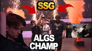 SSG is the ALGS Champs!! TSM Came So Close to champ!! FLCN Left Disappointed!!