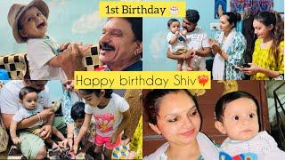 Happy Birthday Shivu ️‍|| Pc art Family vlog